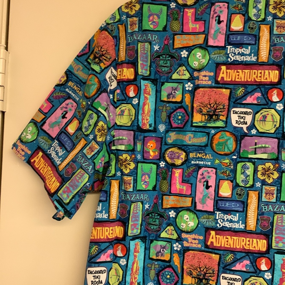 Disney Enchanted Tiki Multicolor Shirt - Picture 2 of 9